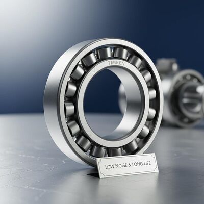 قفص الفولاذ TIMKEN محامل عجلات واحد صف ضجيج منخفض حياة طويلة للآلات الثقيلة