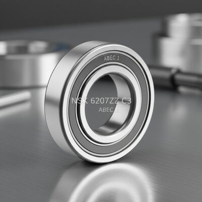 محامل NSK الكرة 35x72x15mm ABEC 1 درجة الدقة مع مواد الختم المعدنية للمعدات الصناعية