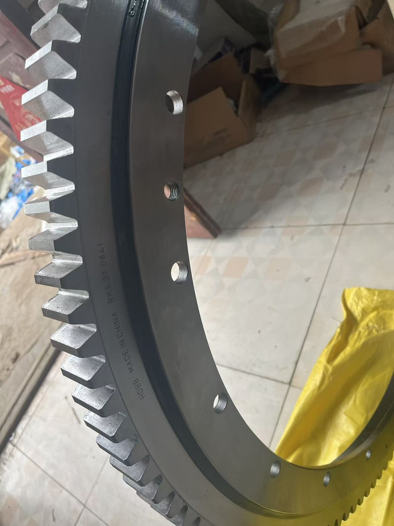 RB12025 Crossed Roller Slewing Bearing Inner Rotation 120mm ID x 180mm ...